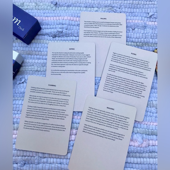 2/$10 DREAM DECK Case Reading Cards Interpreting Dreams Theme Cards Complete Set - Picture 9 of 11